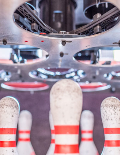 Free Fall Pinsetter Funk Bowling 2, Funk Nordamerika