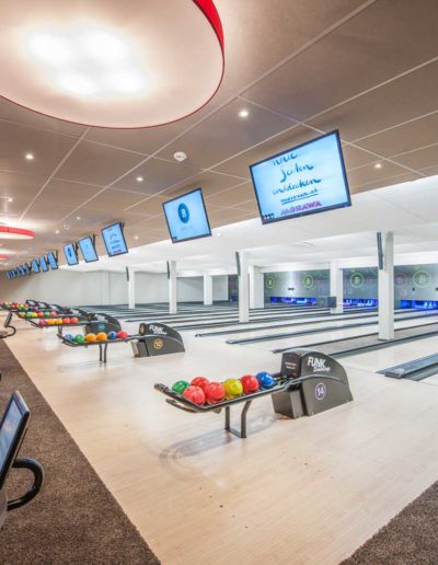 bowling alley design funk bowling
