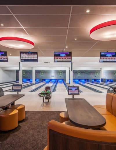 Funk Bowling Seating 2, Funk Nordamerika