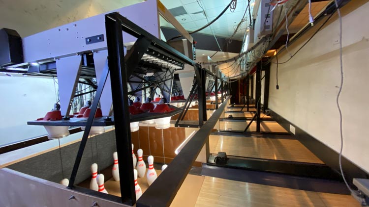 String Pinsetter Bowling Alley Equipment Snowmass CO Funk Bowling 1 Of 12, Funk Nordamerika