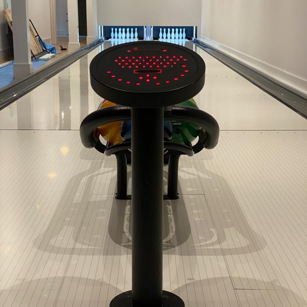 In Home Bowling Lane Installation Funk Southampton NY 1 Of 9, Funk Bowling