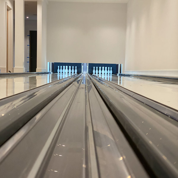 In Home Bowling Lane Installation Funk Southampton NY 2 Of 9, Funk Bowling