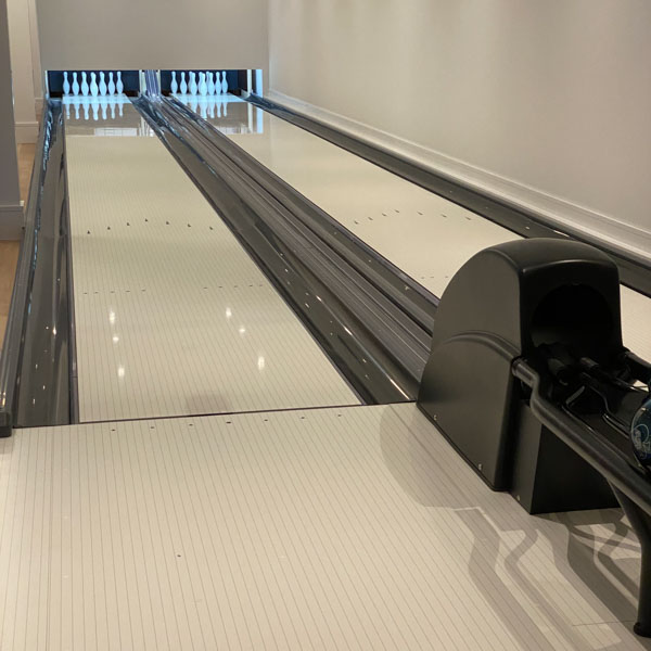 In Home Bowling Lane Installation Funk Southampton NY 3 Of 9, Funk Bowling