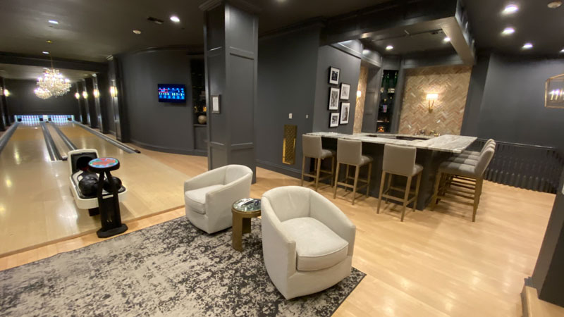 At Home Bowling Alley Installation String Pinsetters Olana Dallas Texas Funk Bowling 5 Of 9, Funk Bowling