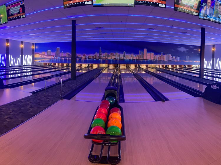 Funk Bowling Alley Installation String Pinsetters Bartlett Illinois 10, Funk Bowling