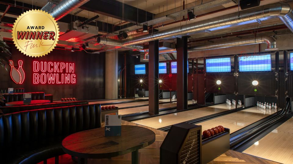 Duckpin Bowling Installation – Brewdog in Waterloo, London