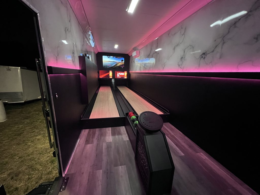 Walter Hall Duckpin Bowling Trailer Funk Maryland 2, Funk Bowling