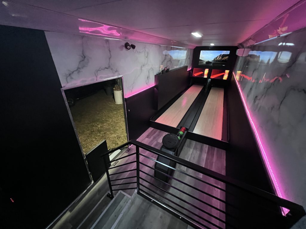 Walter Hall Duckpin Bowling Trailer Funk Maryland 4, Funk Bowling