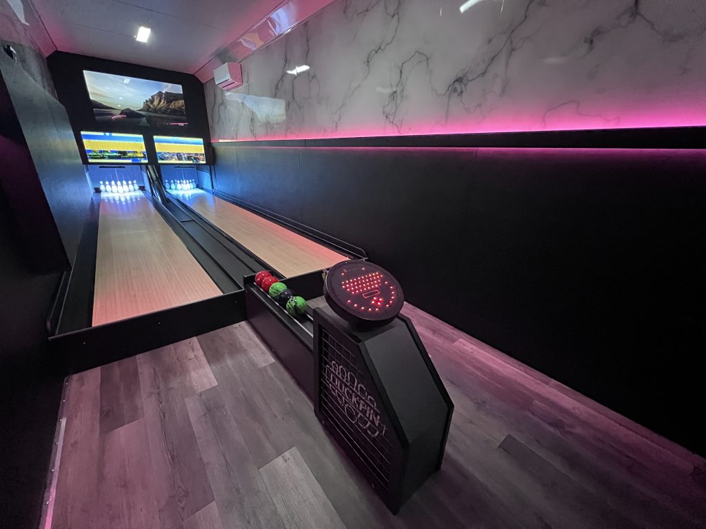 Walter Hall Duckpin Bowling Trailer Funk Maryland 5, Funk Bowling