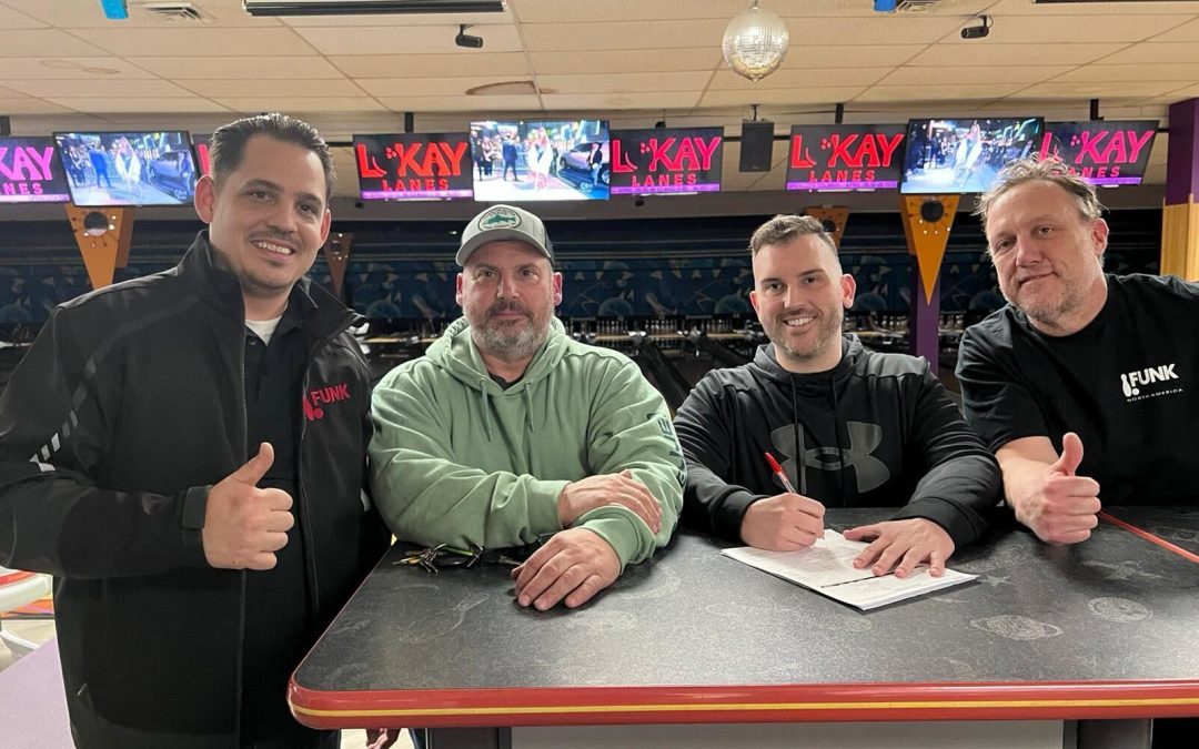 Funk Bowling unterzeichnet ersten Vertrag für USBC-geprüfte String Pinsetter Installation auf Lokay Lanes in Pennsylvania