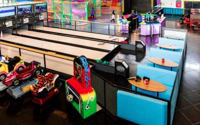 JOJOLAND Indoor-Vergnügungspark in Tanger, Marokko, erweitert um 4 Duckpin-Bahnen