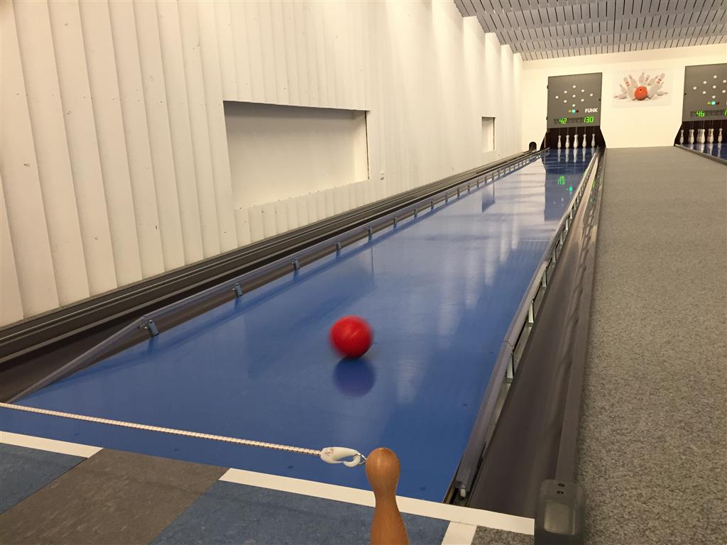 Funk 9 Pin Bumper, Funk Bowling