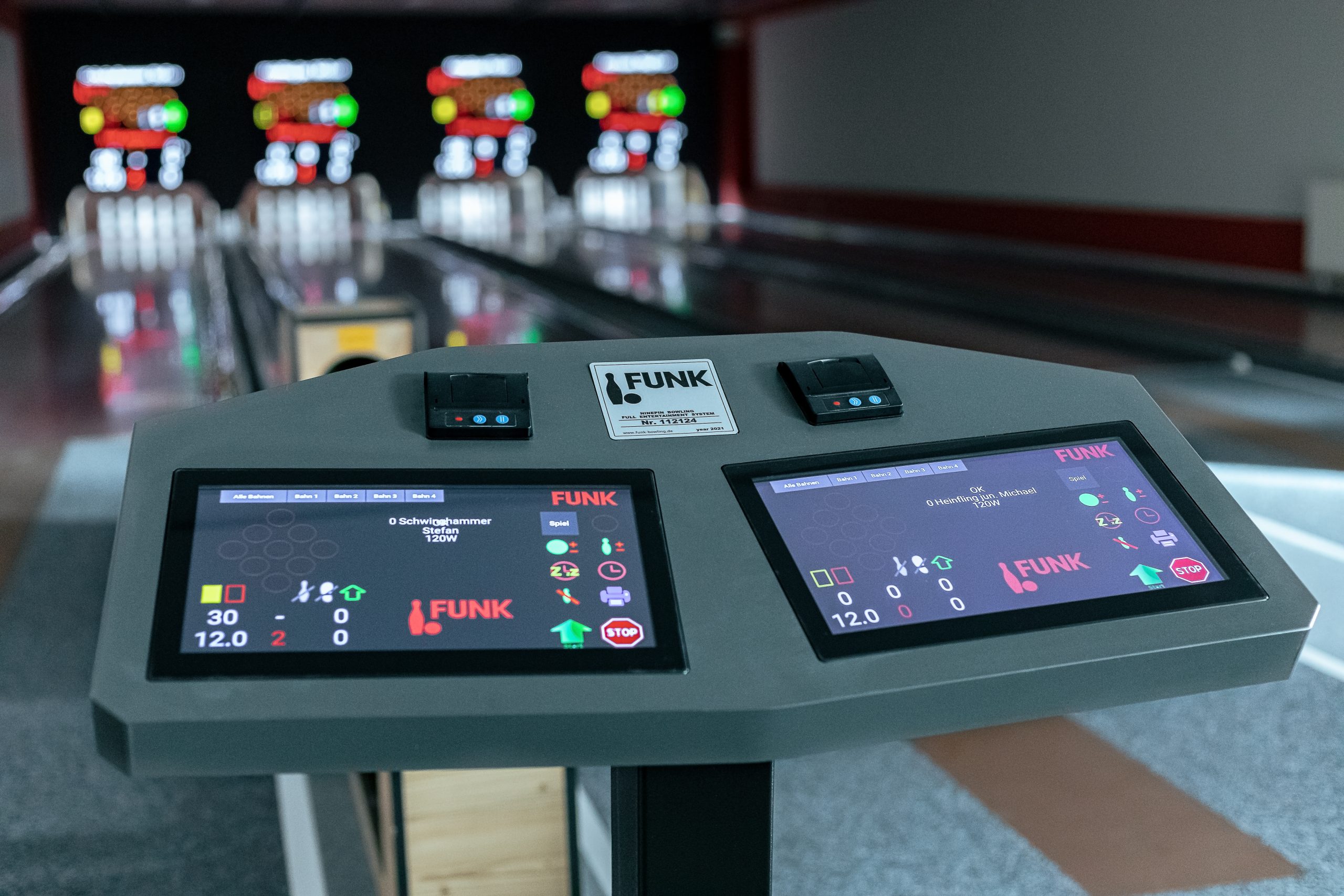 Funk Game Master II Scaled, Funk Bowling