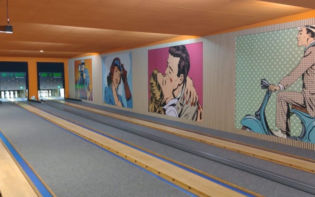 Gilde Bowling in Hamburg, Deutschland fügt vier 9-Pin-Bahnen hinzu