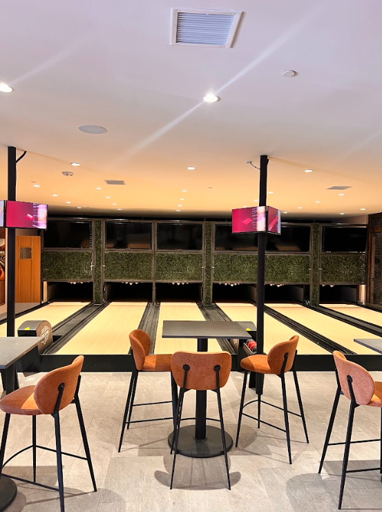lane park duckpin bowling installation