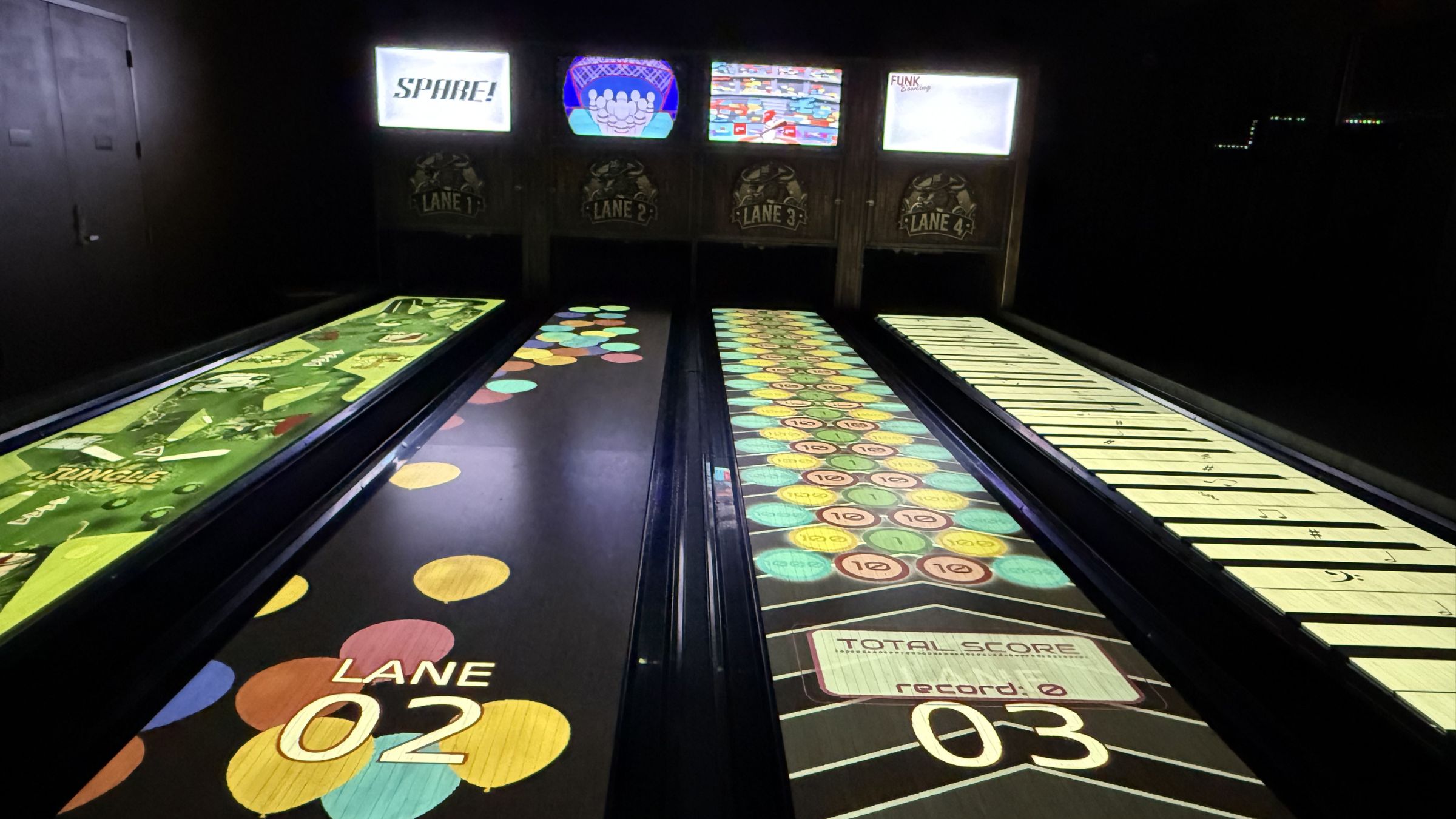 Resort Duckpin Bowling Installation North Carolina Funk Bowling 4, Funk Nordamerika