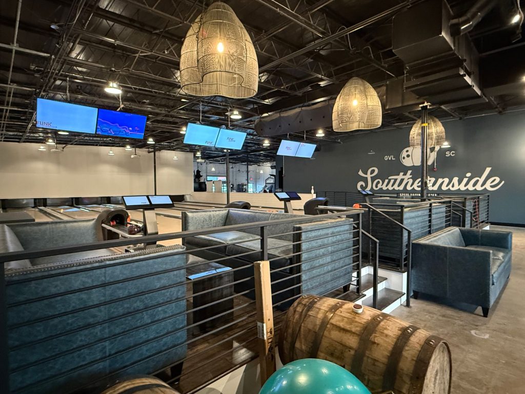 Funk String Pinsetter Conversion Platform Scoring Greenville South Carolina Southernside, Funk Bowling