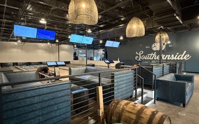 Brauerei in Greenville, SC rüstet auf Funk String Pinsetters & Funk Platform Scoring um