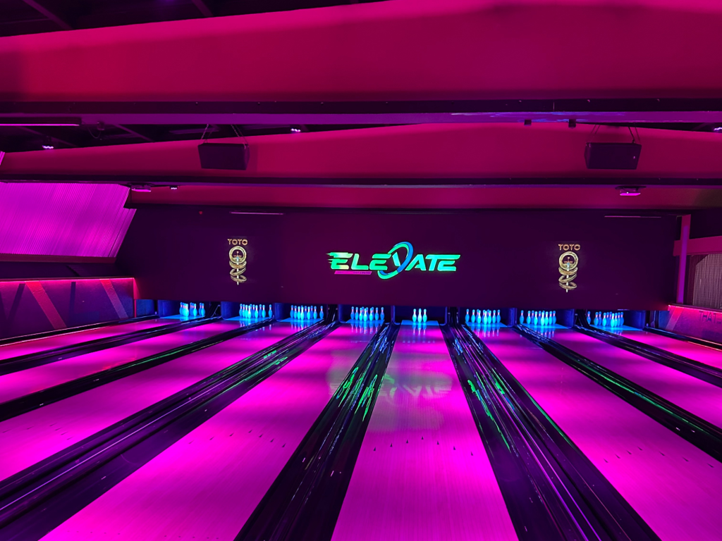 Funk Bowling Installation Elevate Athlone Lanes, Funk Bowling