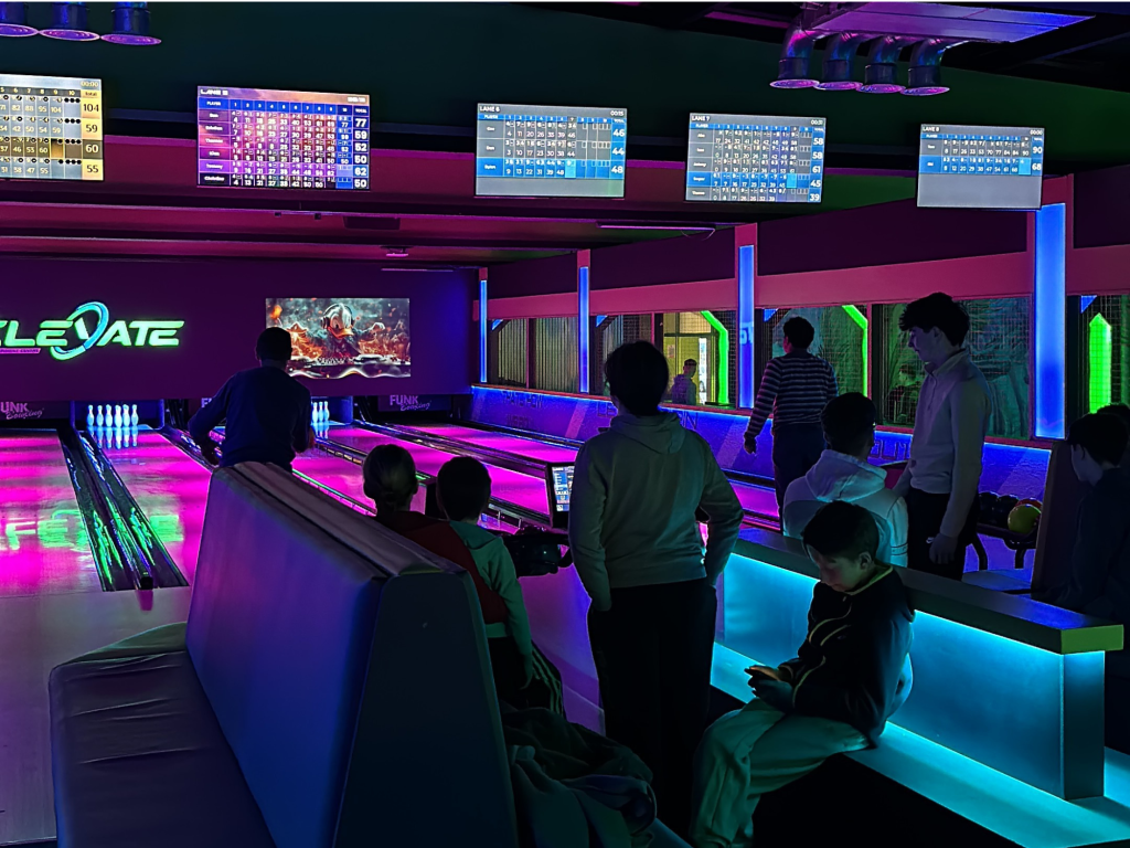 Funk Bowling Installation Elevate Athlone Lanes 6, Funk Bowling