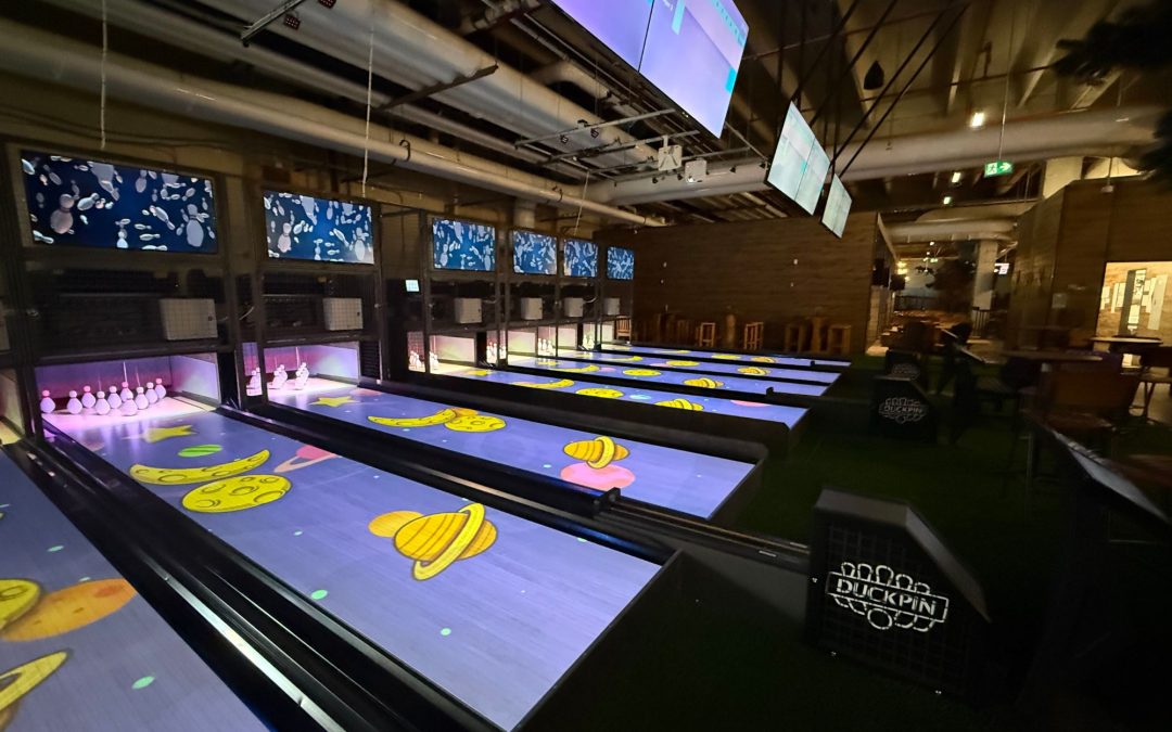 Funk Nexus startet in Kanadas größtem Unterhaltungskomplex: Duckpin Bowling in The Factory