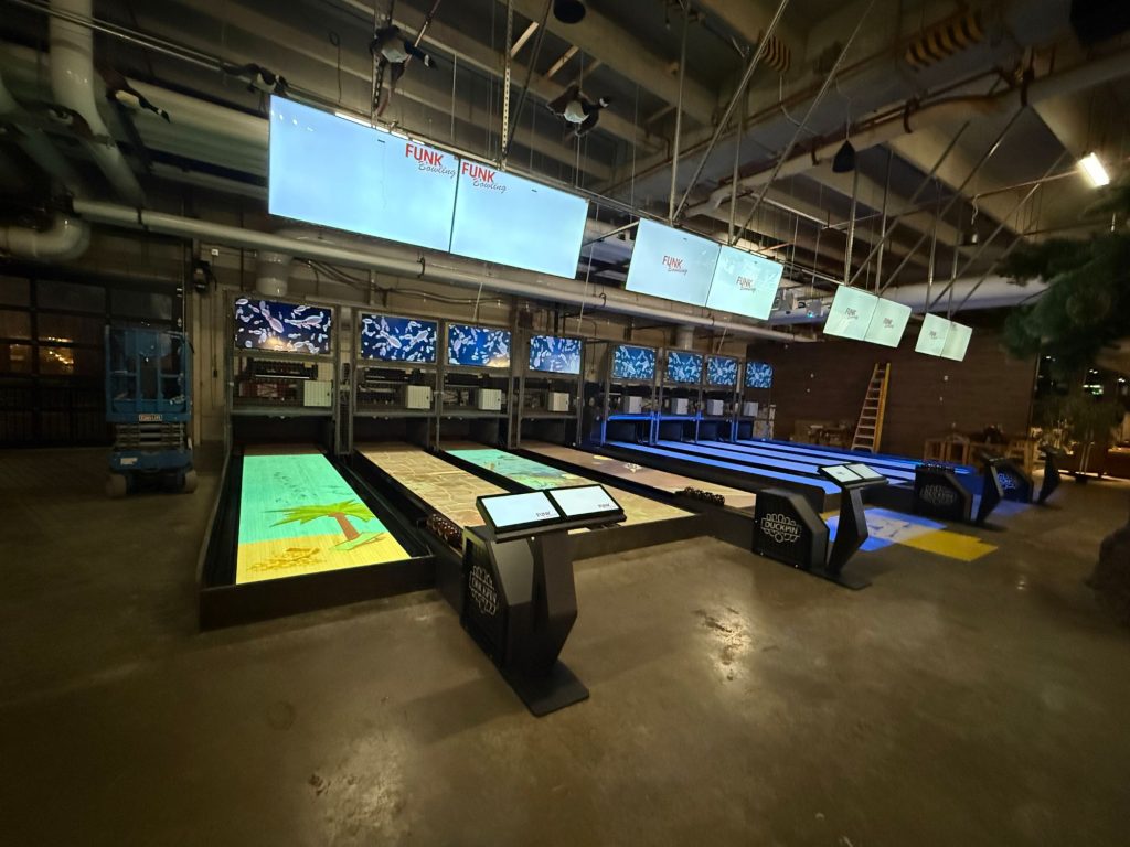 The Club House Funk Nexus Installation 6 1, Funk Bowling