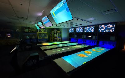 T-Shotz in Kansas City Adds Duckpin Bowling with Immersive On-Lane Projection