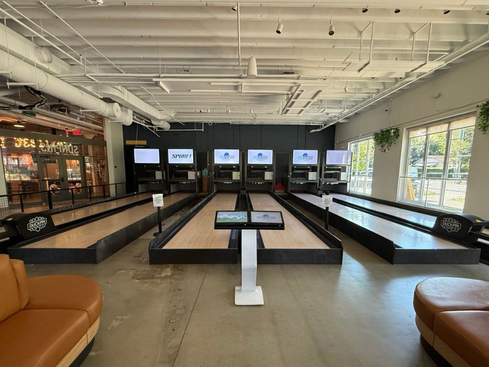 Duckpin Installation Charlottesville Virginia Funk Bowling, Funk Bowling