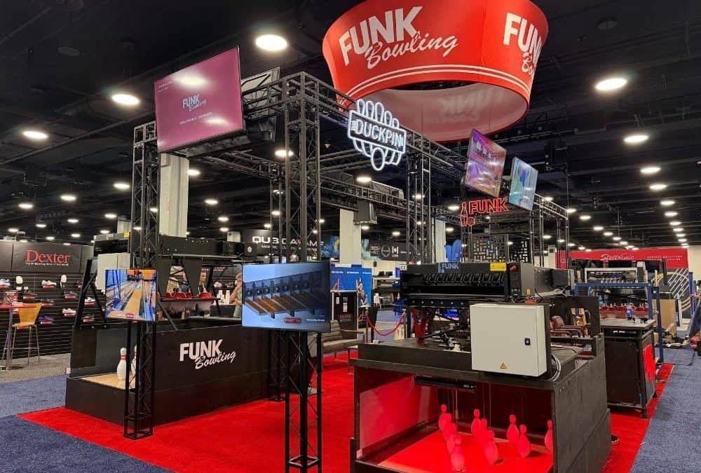 Inside Funk’s Pinsetter Machine Showcase at Bowl Expo 2026
