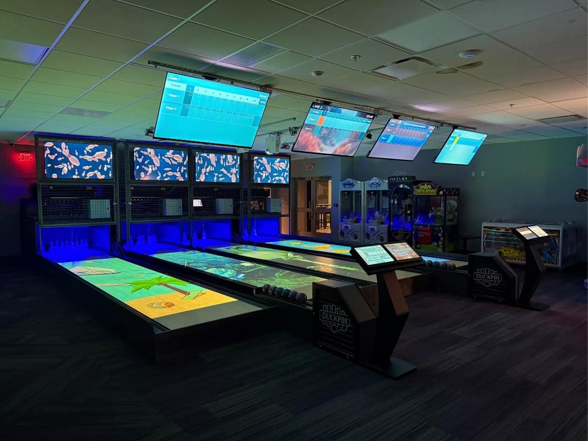 Duckpin Bowling Arcade Games, Funk Bowling