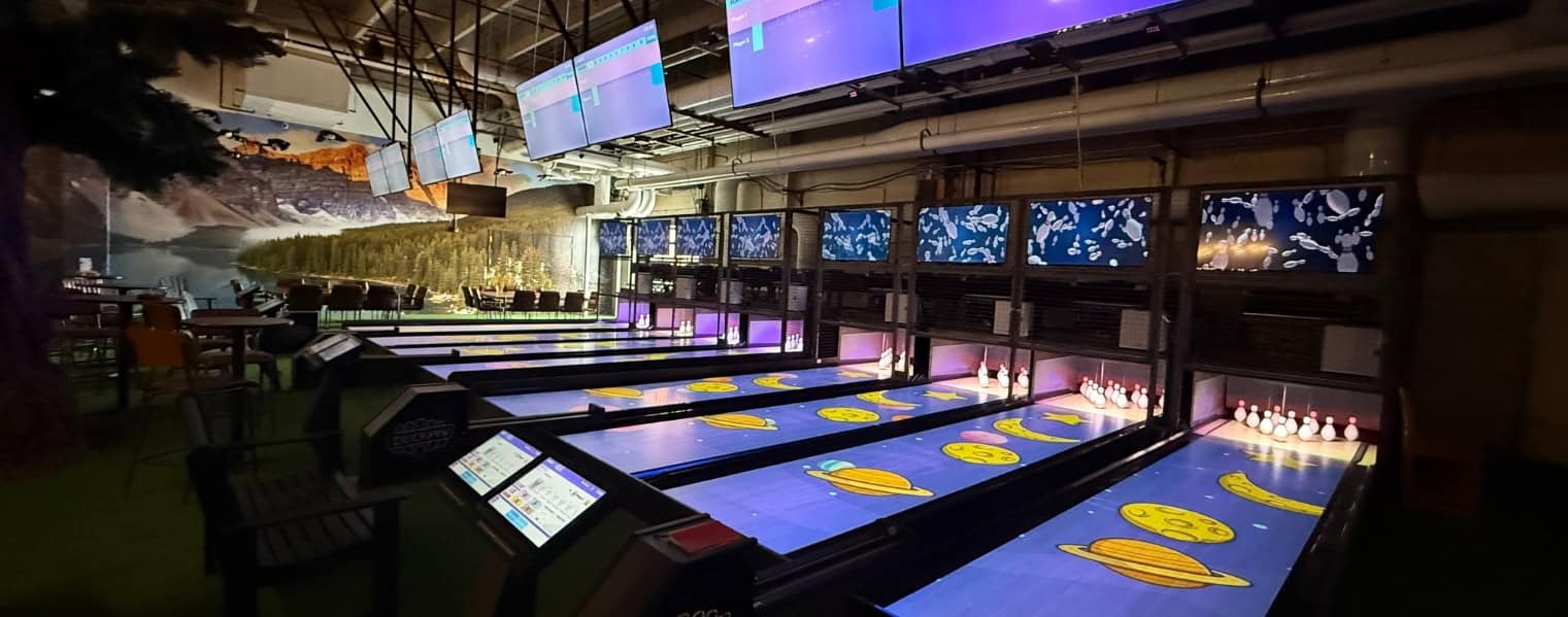 Family Entertainment Center Bowling Lanes, Funk Bowling