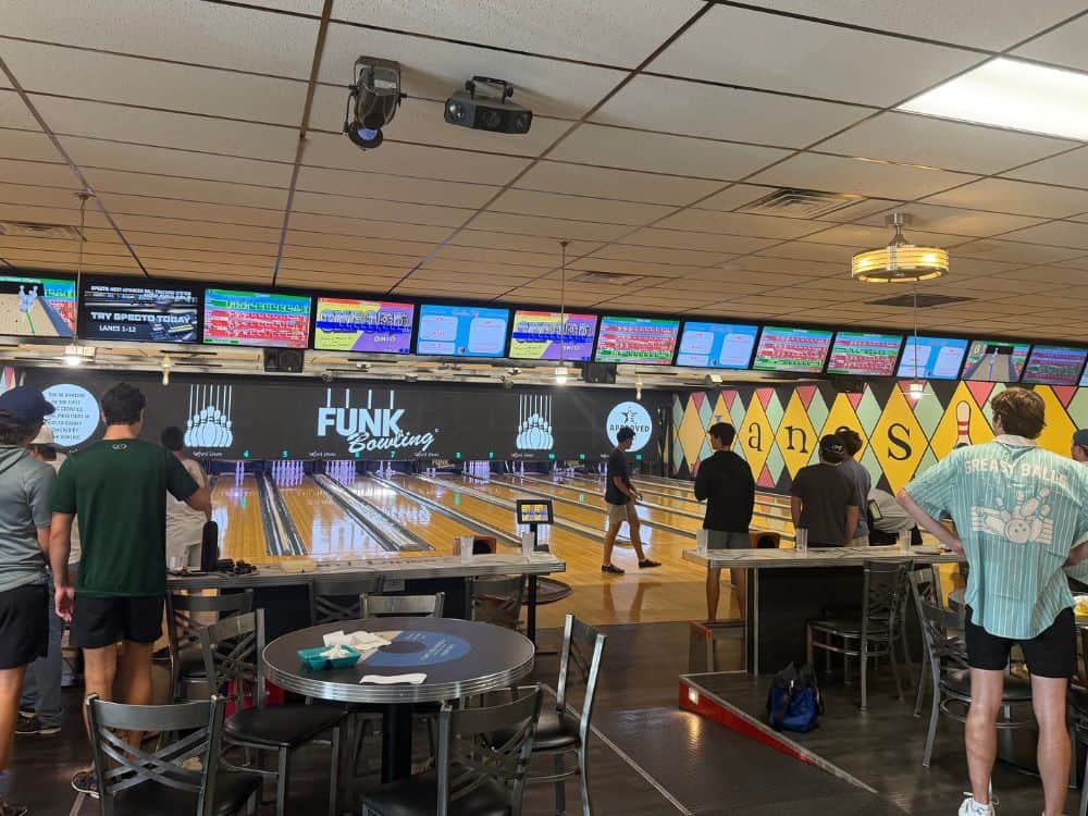 String Pin Bowling Oxford Lanes7, Funk Bowling