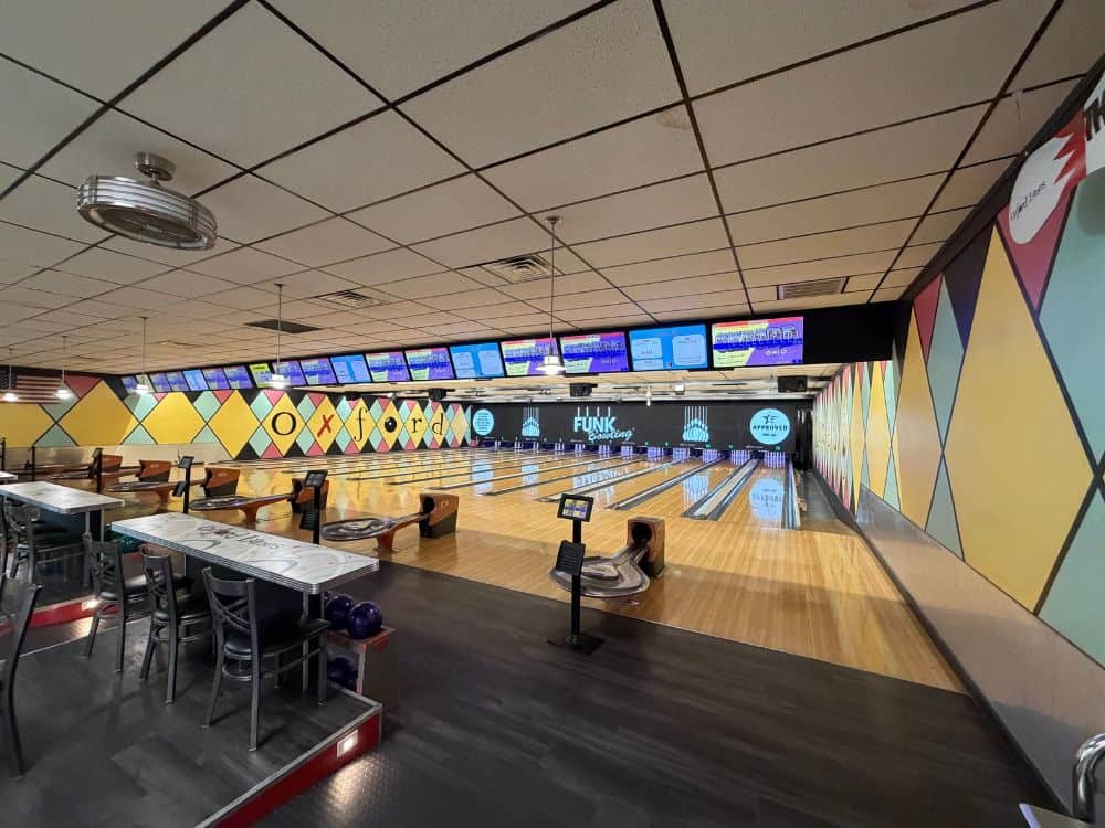 String Pin Bowling Oxford Lanes8, Funk Bowling